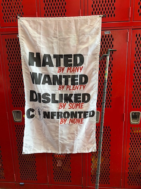 CFT "HOSTILE" Flag  CFT "HOSTILE" Flag