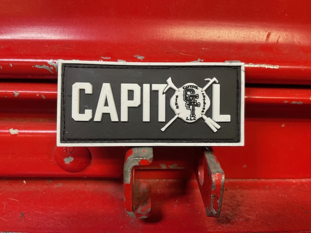 Capitol PVC Velcro Morale Patch