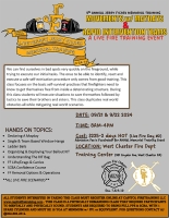 5th Annual Jerry Fickes Memorial Training Weekend